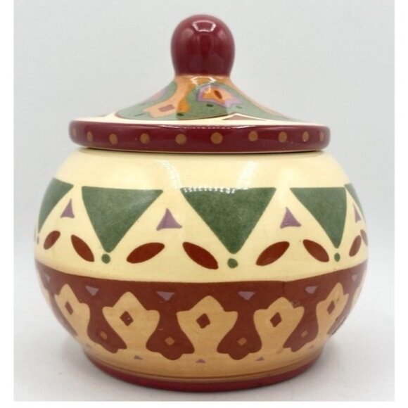 Partylite Bohemian Spice Votive Candle Holder Keepsake Retired 3.75”T EUC - Picture 5 of 6